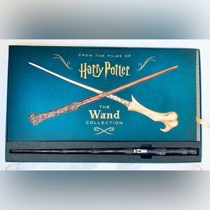 NEW HARRY POTTER Elder WAND Dumbledore Voldemort Book and wand collection
